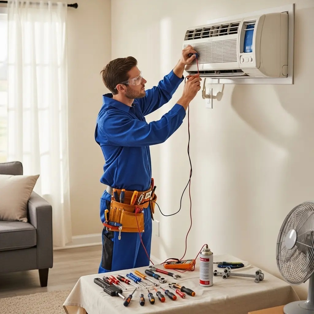Hendek Eminçelik Eminçelik klima gaz dolumu ve bakım – Enerji verimliliği artırıldı. - Teknik servis örneği